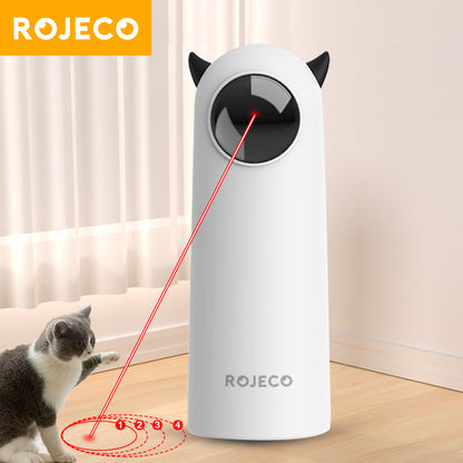 CozzyPaws™ ROJECO Automatic Cat Toy – Interactive Smart Pet Laser