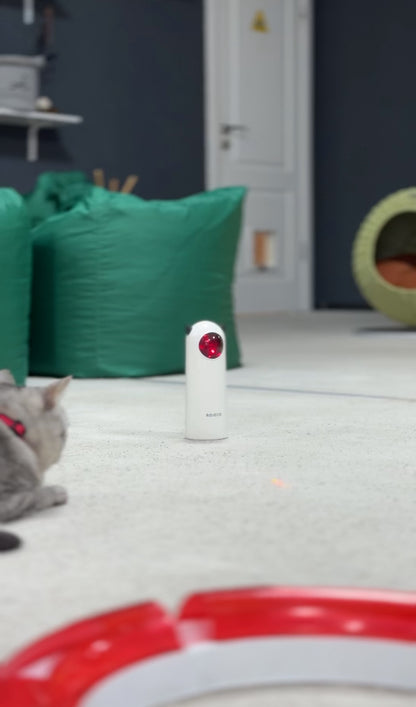 CozzyPaws™ ROJECO Automatic Cat Toy – Interactive Smart Pet Laser